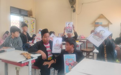 Peringati Hari Kartini, SDN Mekarsari 3 Gelar Lomba  dan Luncurkan Perpustakaan Digital